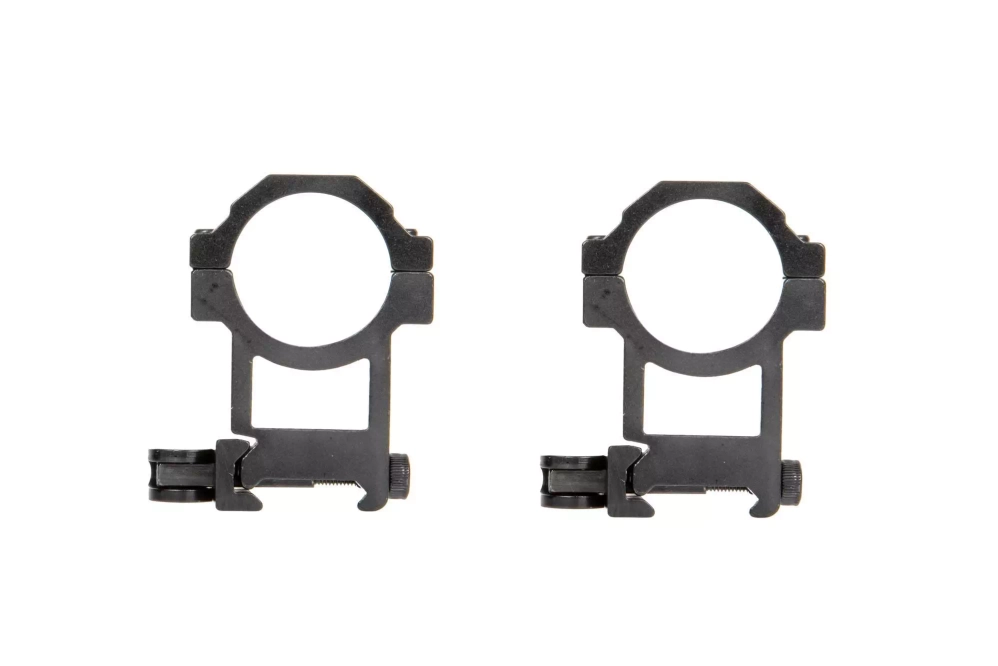 Zestaw 2 wysokich montaży lunety 30mm QD