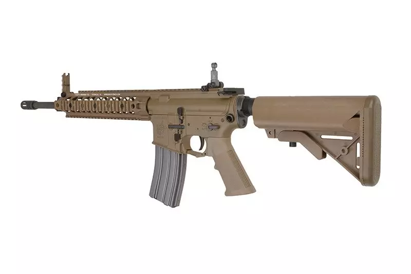 Replika karabinka Knight's Armament SR15 E3 IWS - Tan