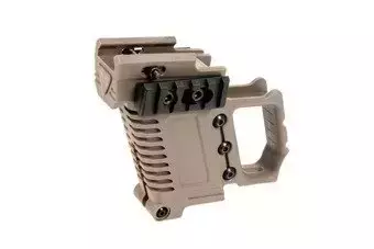 Kit de carabina de pistola para réplicas G17/18/19 - bronceado