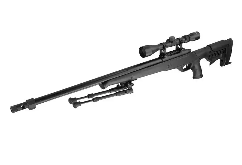 MB11D sniper rifle replica with scope and bipod 