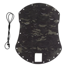 Cubierta de corte láser MC Black para casco Wosport.