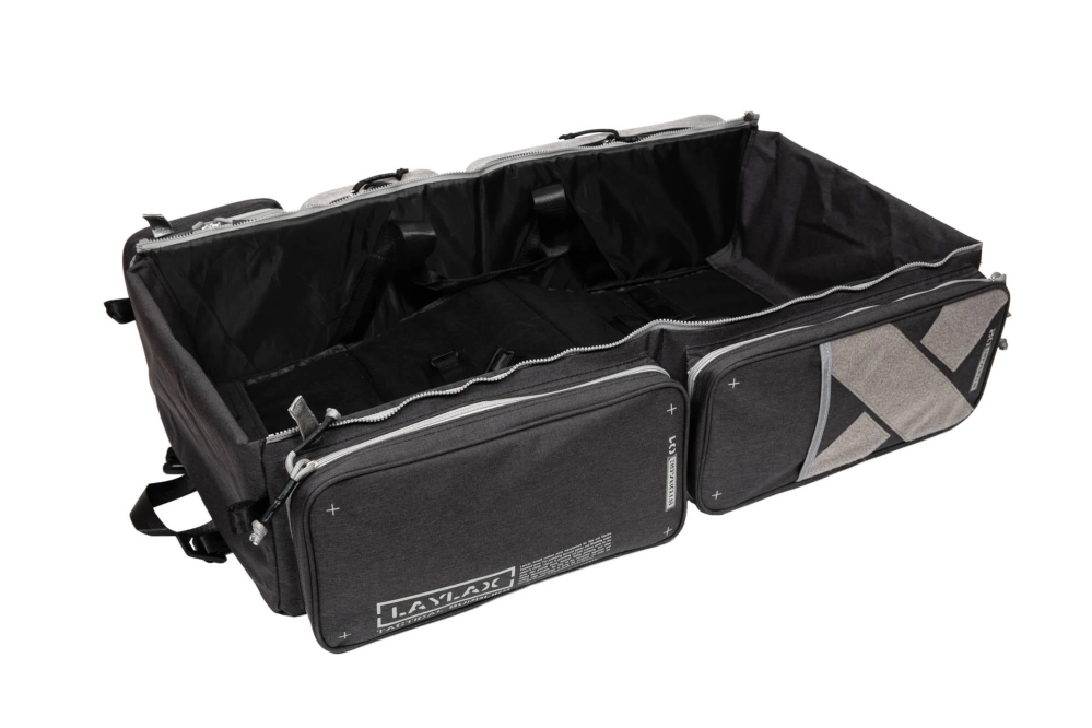 Pokrowiec Container Gun Case - czarny / szary
