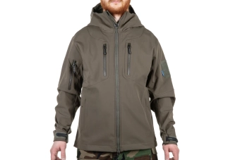 Chaqueta Softshell Emerson Gear Blue Label 'Spinosaurus' Ranger Verde