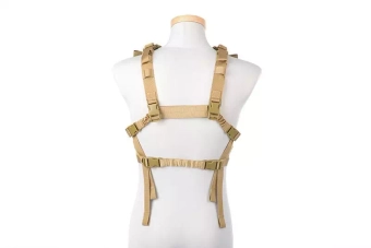 Kamizelka taktyczna Chest Rig typu Low Profile - Tan