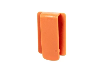 Elektronický popisovač Lightbuck Card Button - oranžový (světle oranžový)