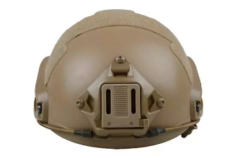 Replika přilby X-Shield FAST MH - hnědá