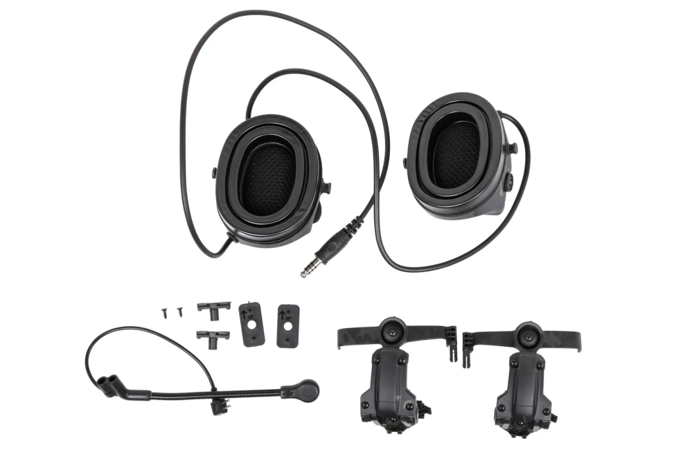 Active hearing protectors Wosport C5 HD-24 MC Black