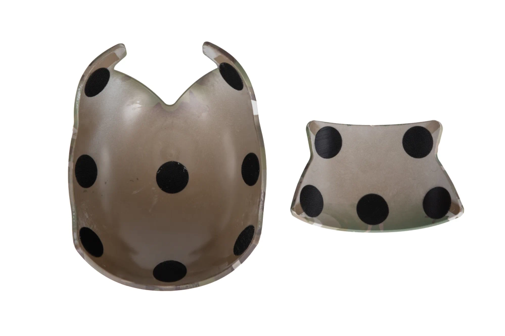 Beschermplaten voor de Fast SF Wosport MC helm