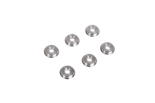 Juego de 6 cojinetes lisos 8mm TopMax Inox Low Profile
