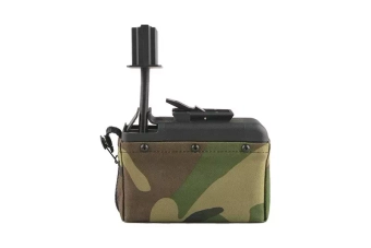 Chargeur boîte de 1500 pastilles pour répliques type M249 - boisé