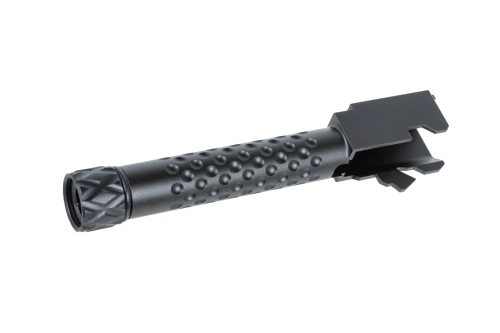 Aluminium 5KU externe loop voor Umarex G19 GBB replica's Zwart