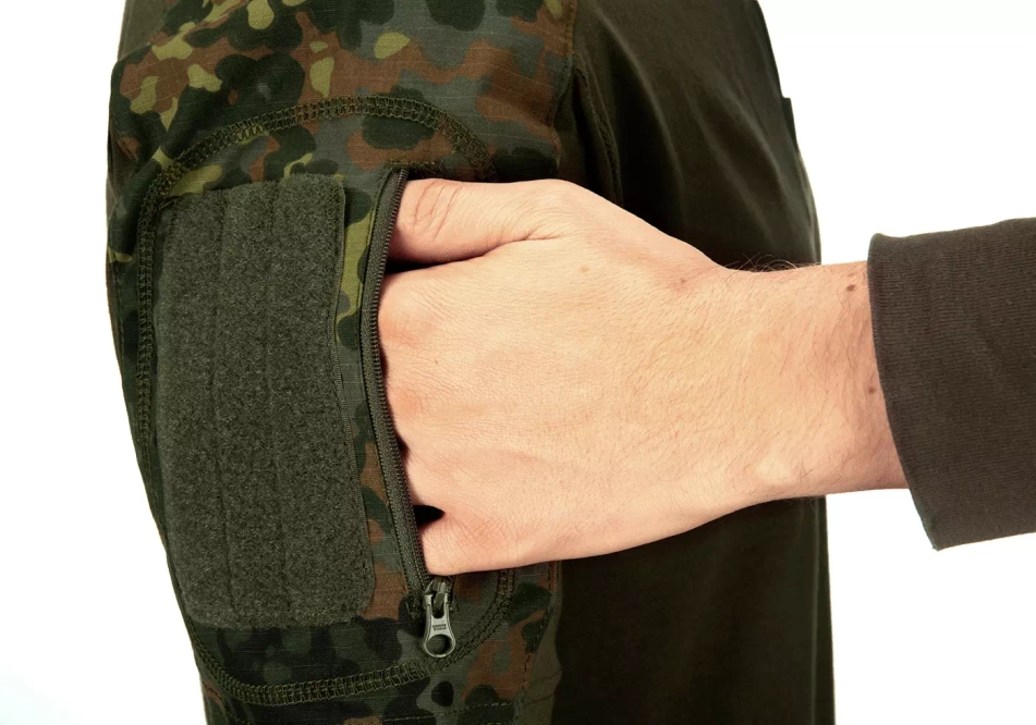 Sudadera Combat Shirt con mangas cortas - Flecktarn