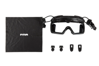 Lunettes tactiques pour casqueFMA - noir