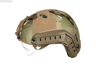 X-Shield PJ Helmet Replica With Goggles - MC ™