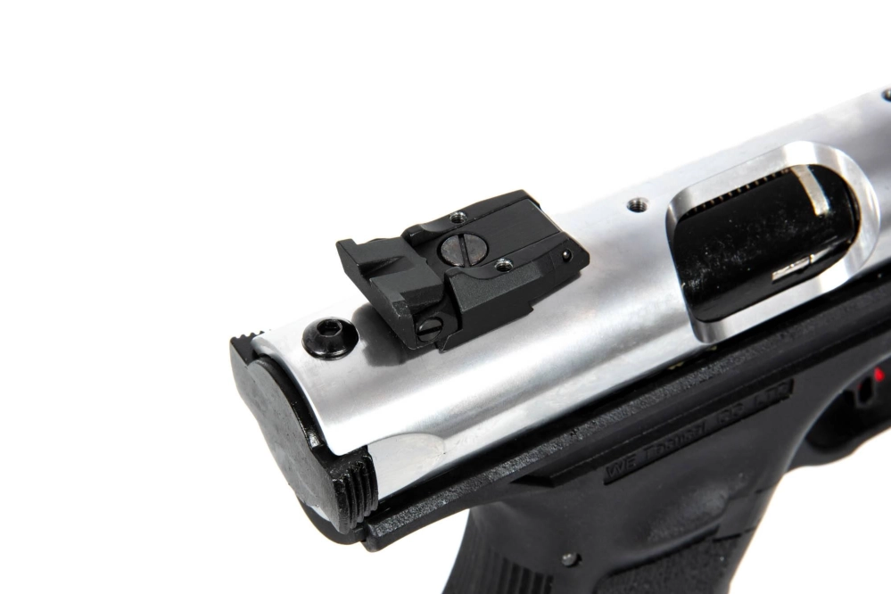 Airsoft pistole WE Galaxy - Stříbrná