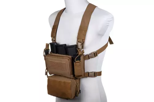 Universele borstlap Wenator 2.0 tactisch vest PRIMAL GEAR Coyote bruin