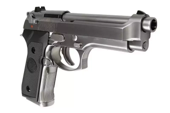Réplique de pistolet M92 v.2 (LED Box) - argent
