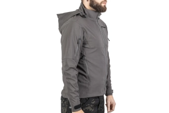 Chaqueta Softshell Emerson Blue Label 'Fog' Gris Lobo