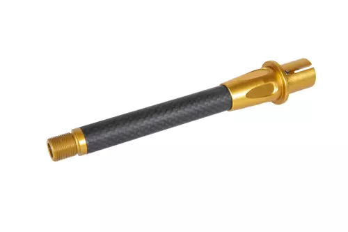 Cañón exterior de carbono de 6 pulgadas de largo para réplicass de M4/M16 - Oro