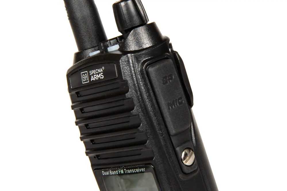 Ruční dvoukanálová vysílačka Shortie-82 (VHF / UHF)