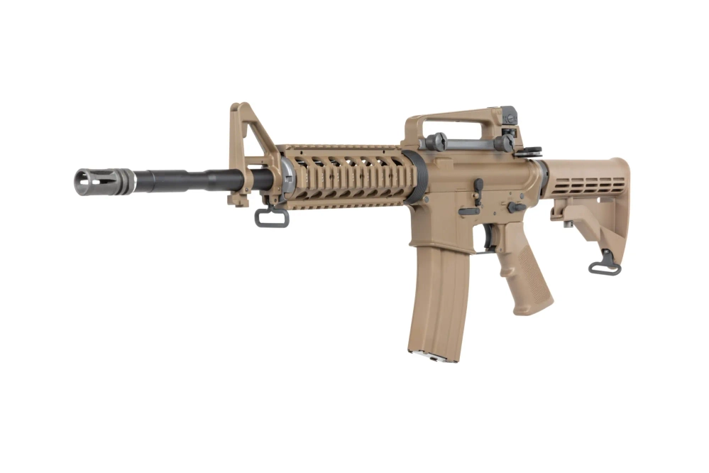WE M4 RIS R-M001 GBBR Gen. 3 Tan airsoft Carbine