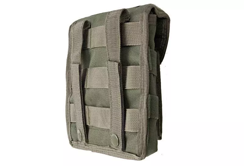 Pouch multiusos con portamapas - verde oliva