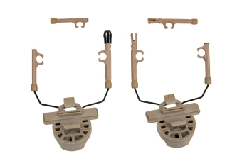 Comtac headphone adapter for Team Wendy rails - Dark Earth
