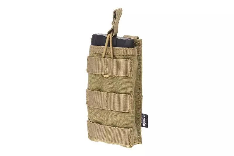 Pochette ouverte en I pour chargeurs AK/M4/G36 - tan