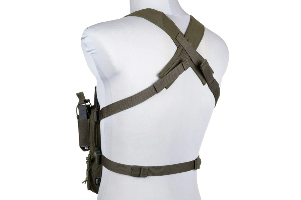 Universele borstlap Wenator 2.0 tactische bodywarmer PRIMAL GEAR Ranger Groen