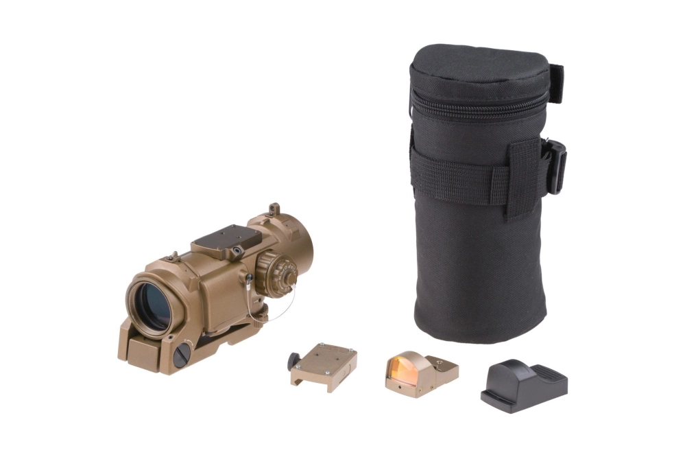 Telescopio 4x32E con minicolimador - FDE