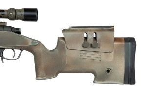 Replika karabinu wyborowego SA-S03 CORE™ z lunetą i dwójnogiem - USMC Scout Sniper