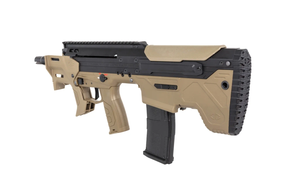 Carabina airsoft Silred dotback x Desert Tech MDRX Micron V3 Half-Tan
