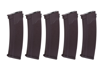 Set van 5 Hi-Cap S-Mag magazijnen voor J-serie 380 kogels Plum