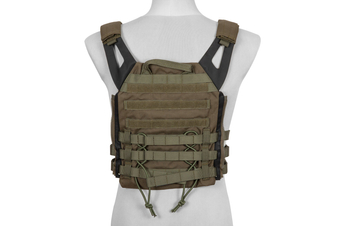 Gilet tactique Rush 2.0 Plate carrier - vert olive