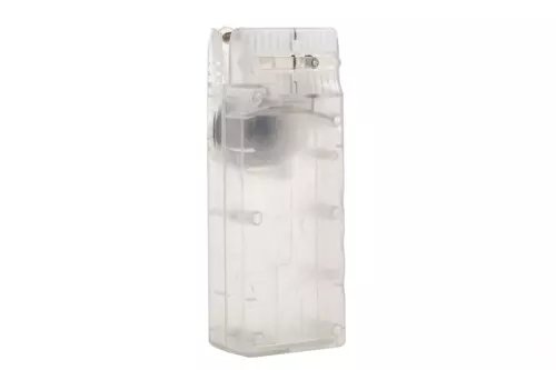 Cargador rápido con manivela para cargadores M4/M16 - transparente