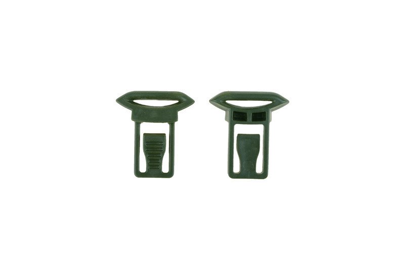 Klipsy do montażu gogli (19mm) - olive drab