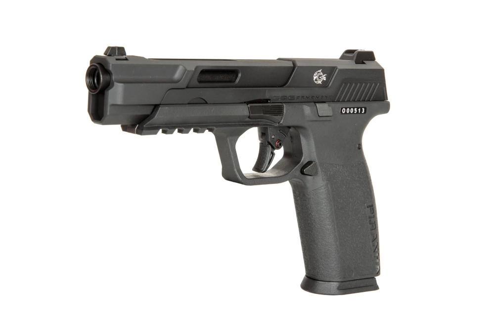 Pistola de airsoft Piranha Mk I - negra