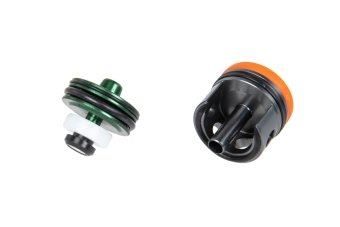 TopMax ERGAL CNC DMR High Stop Air-Brake kit piston et tête de cylindre (PAD orange)