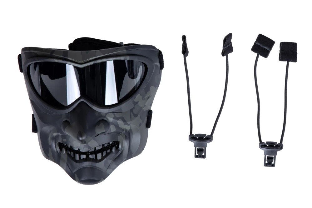 Maska Night Knight MC Black