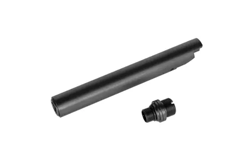 Cañón externo tipo No-Recoil 2WAY para Hi-capa D.O.R - negro