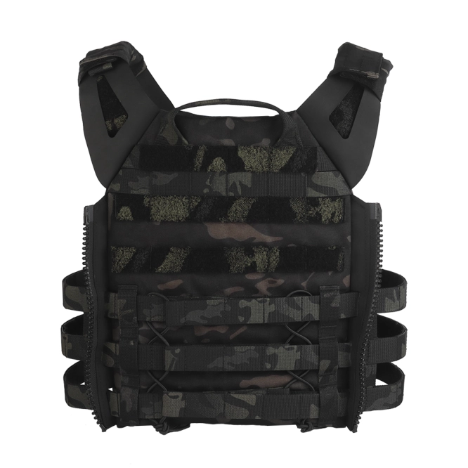 Chaleco Portaplacas Wosport VE-99 MC Negro