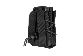 Doble pouch para fusil teja - negro