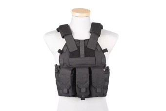 94K Plate Carrier M4 Tactical Vest - Black