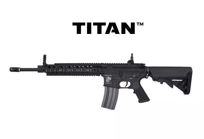 Airsoftová zbraň puškaka SA-B03 ONE™ TITAN™ V2 Custom - černá