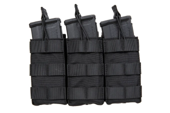 Potrójna ładownica typu Open na magazynki  M4/M16 Specna Arms Czarna
