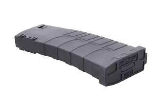 Chargeur mid-cap 120 billes pour les répliques de type M4/M16 - noir 