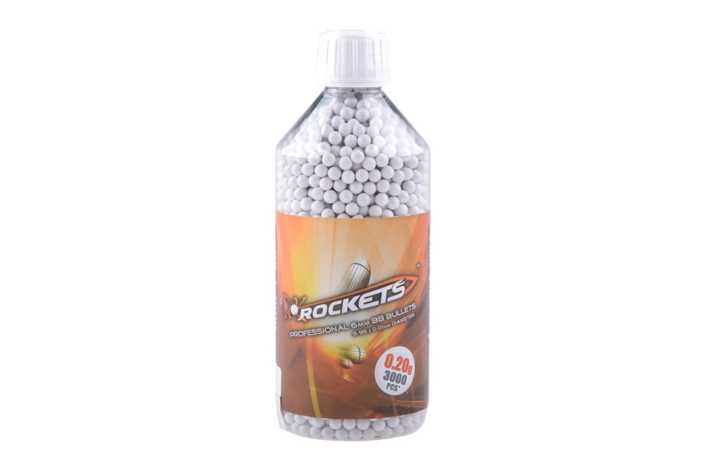 BBs  0.20g Rockets Professional 3000 pcs
