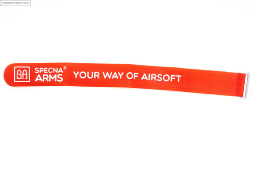 Brazalete del equipo Specna Arms - rojo