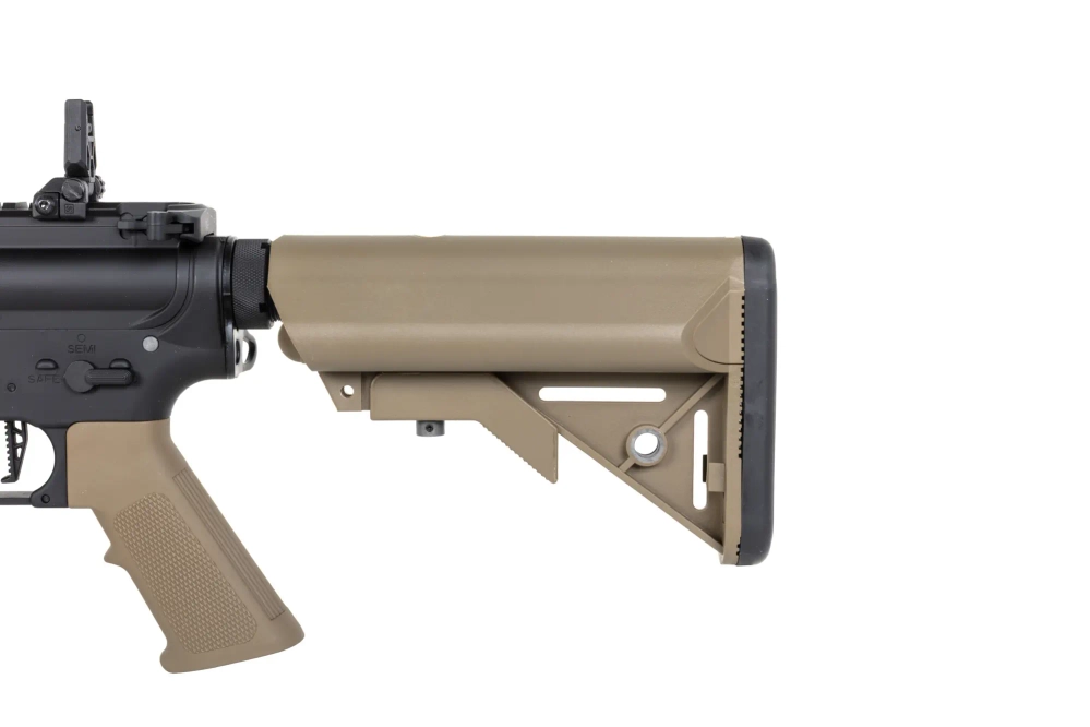 Specna Arms Daniel Defense® MK18 SA-P19 Prime™ Aster II ETU airsoft Carbine with Single Fire Only Chaos Bronze Brushless Motor