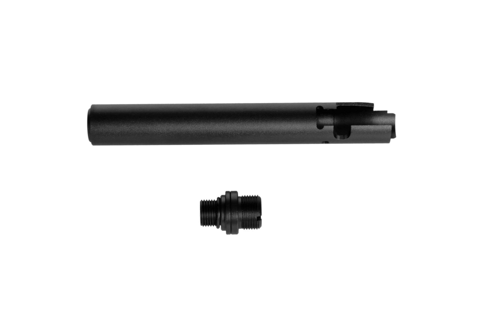 Cañón externo tipo No-Recoil 2WAY para Hi-capa D.O.R - negro